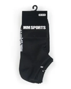 Ankle Socks 3-Pack, Black