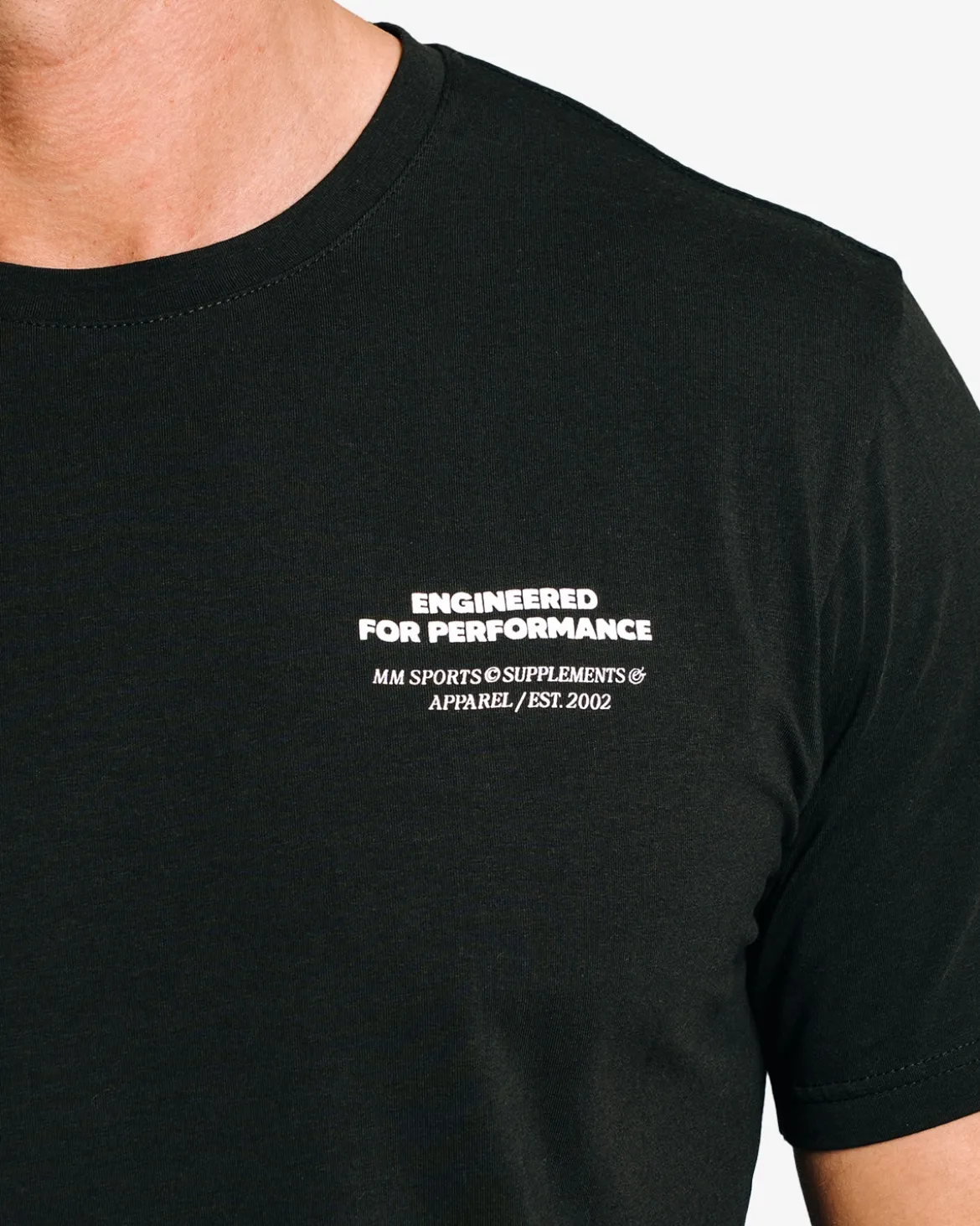 Classic T-shirt Engineered, Black