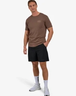 Classic T-shirt Engineered, Mocha