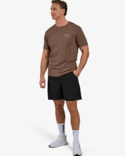 Classic T-shirt Engineered, Mocha
