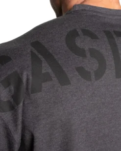 Division Iron Tee, Dark Grey Melange