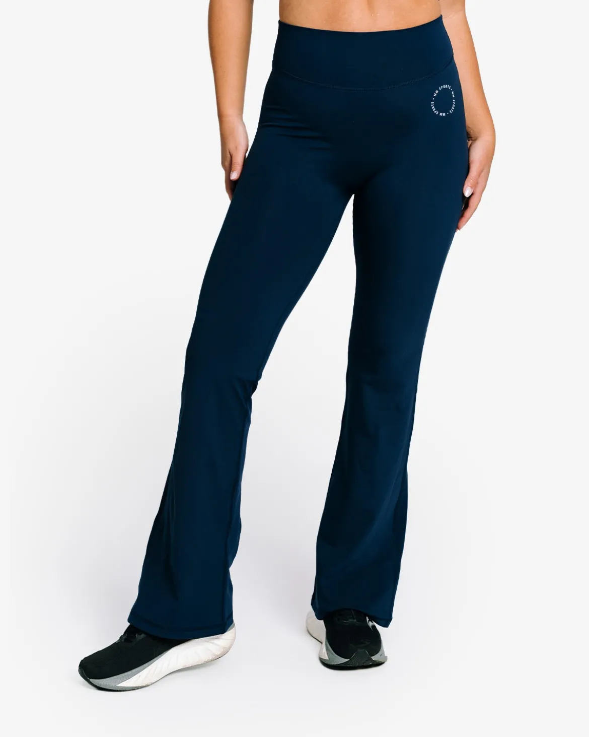 Flared Pants Christie, Iron Blue