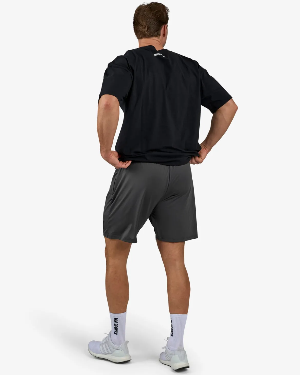 Function Shorts, Grey/Black