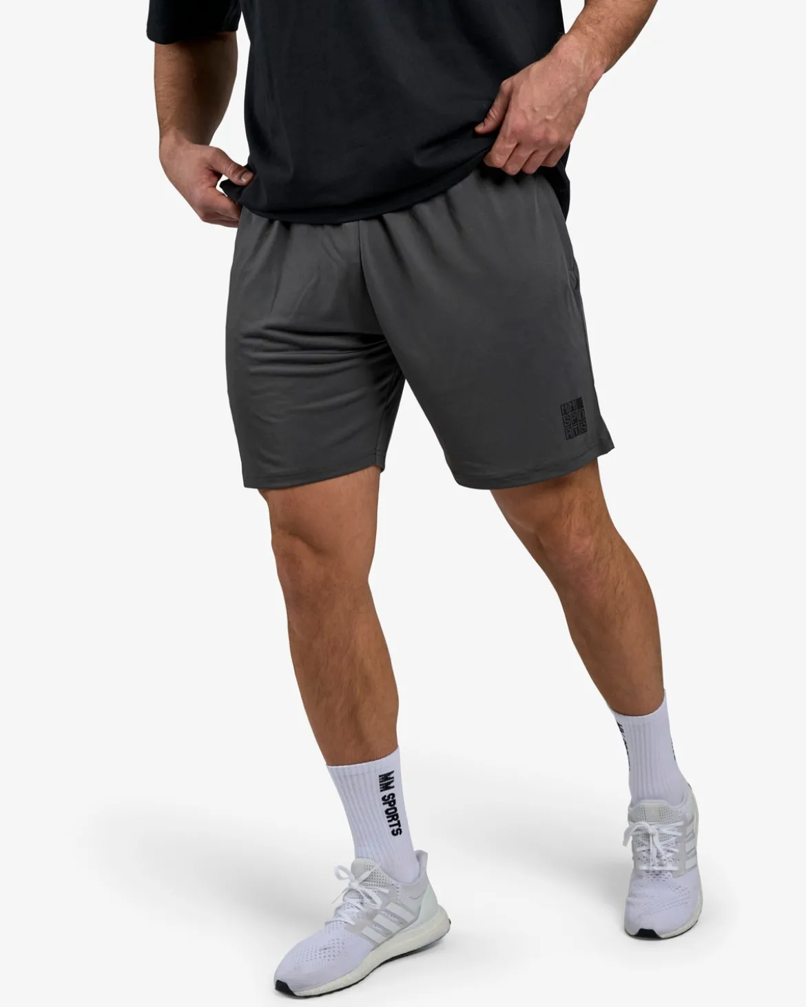 Function Shorts, Grey/Black