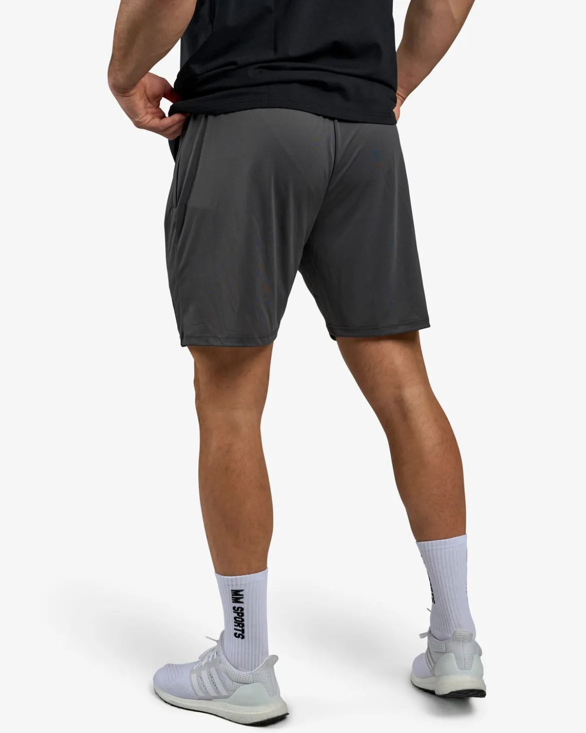 Function Shorts, Grey/Black