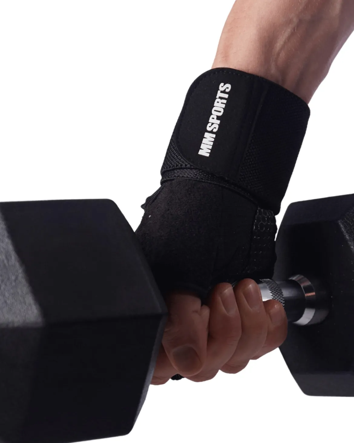 Gymhandskar med wrist wrap