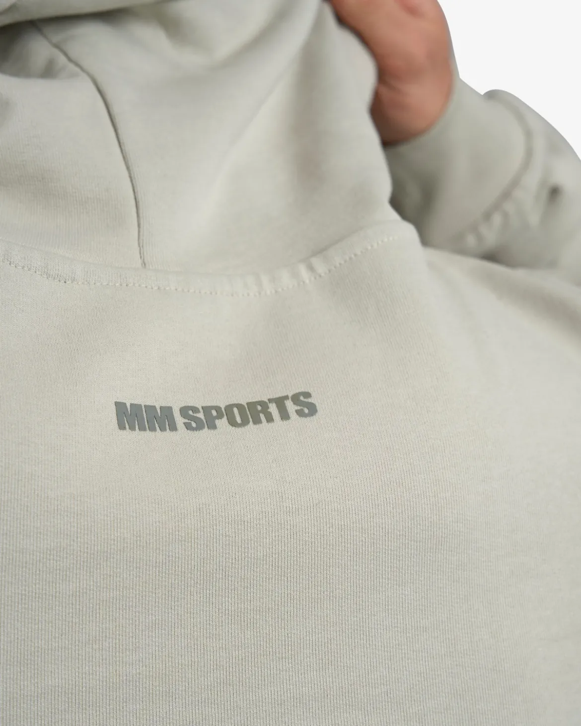 Hoodie Engineered, Warm Grey