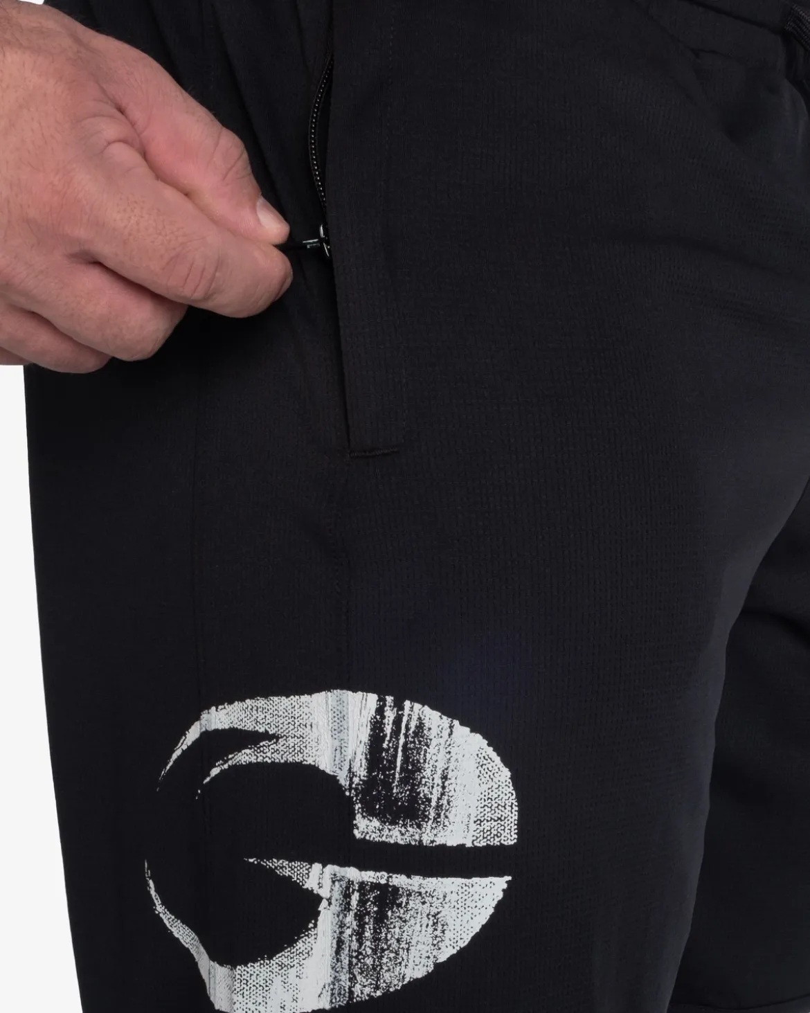 Inc Mesh Shorts, Black/White