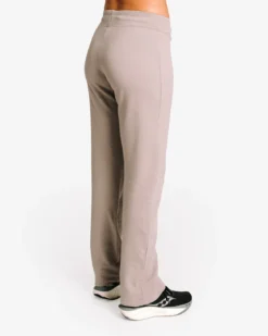 Jersey Pants Wmn Varsity, Taupe