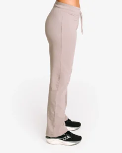 Jersey Pants Wmn Varsity, Taupe