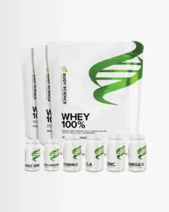 3kg Whey 100% + bonusprodukt