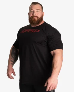 Legacy Gym Tee, Black/Red
