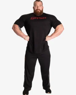Legacy Gym Tee, Black/Red