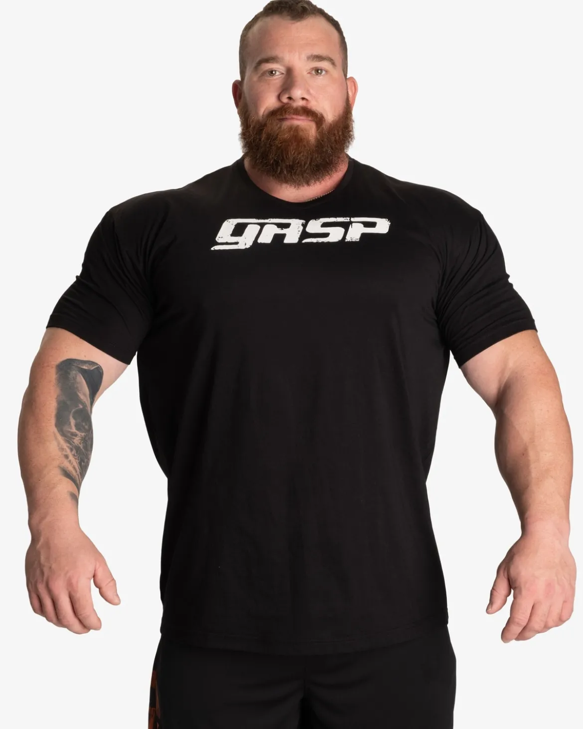 Legacy Gym Tee, Black/White