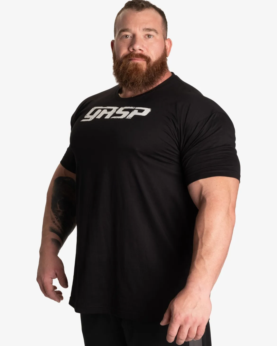 Legacy Gym Tee, Black/White
