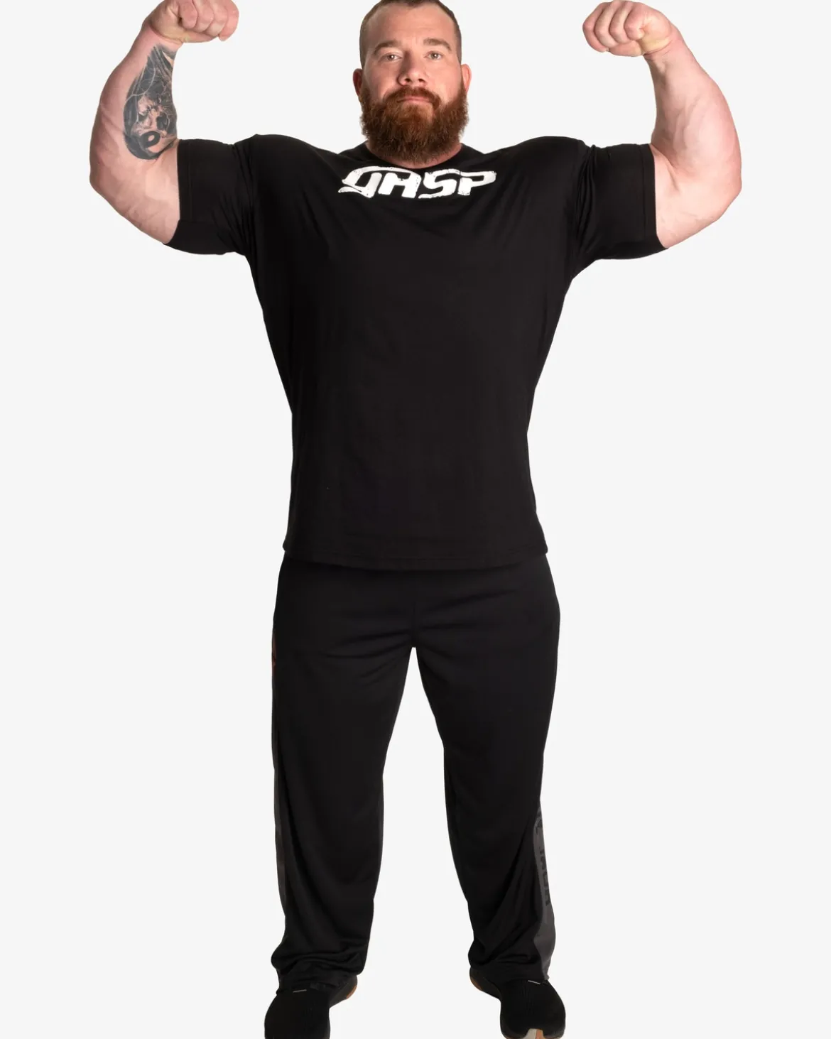 Legacy Gym Tee, Black/White