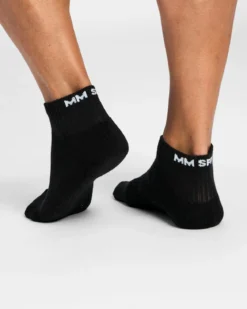 Low-Cut Socks 3-Pack, Black
