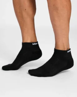 Low-Cut Socks 3-Pack, Black