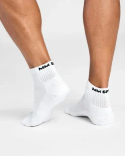 Low-Cut Socks 3-Pack, White
