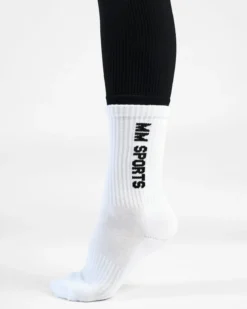 Mid-Cut Socks 3-Pack, White