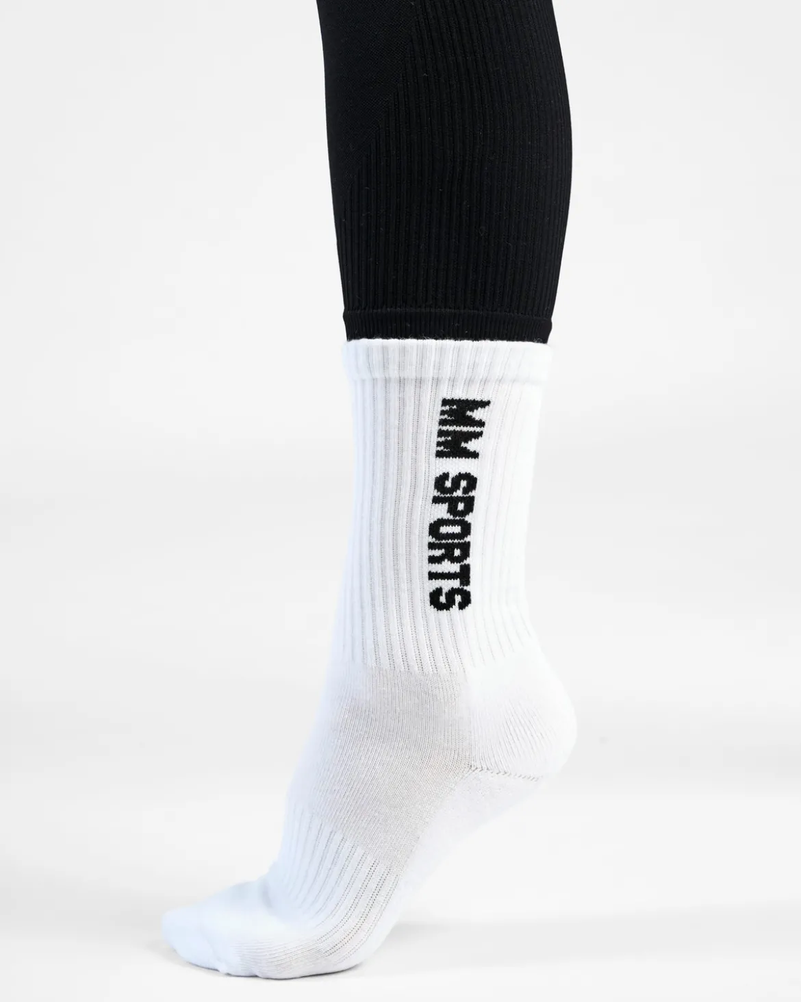Mid-Cut Socks 3-Pack, White
