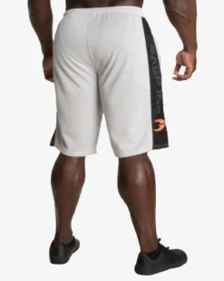 No1 Mesh Shorts, White/Black