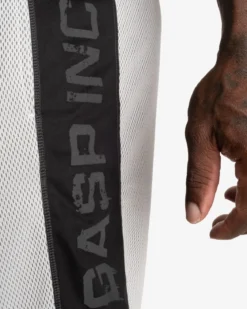No1 Mesh Shorts, White/Black