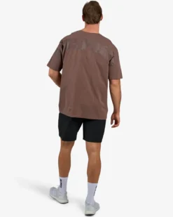 Oversized Hardcore T-shirt, Mocha