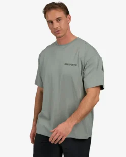 Oversized Hardcore T-shirt, Soft Green