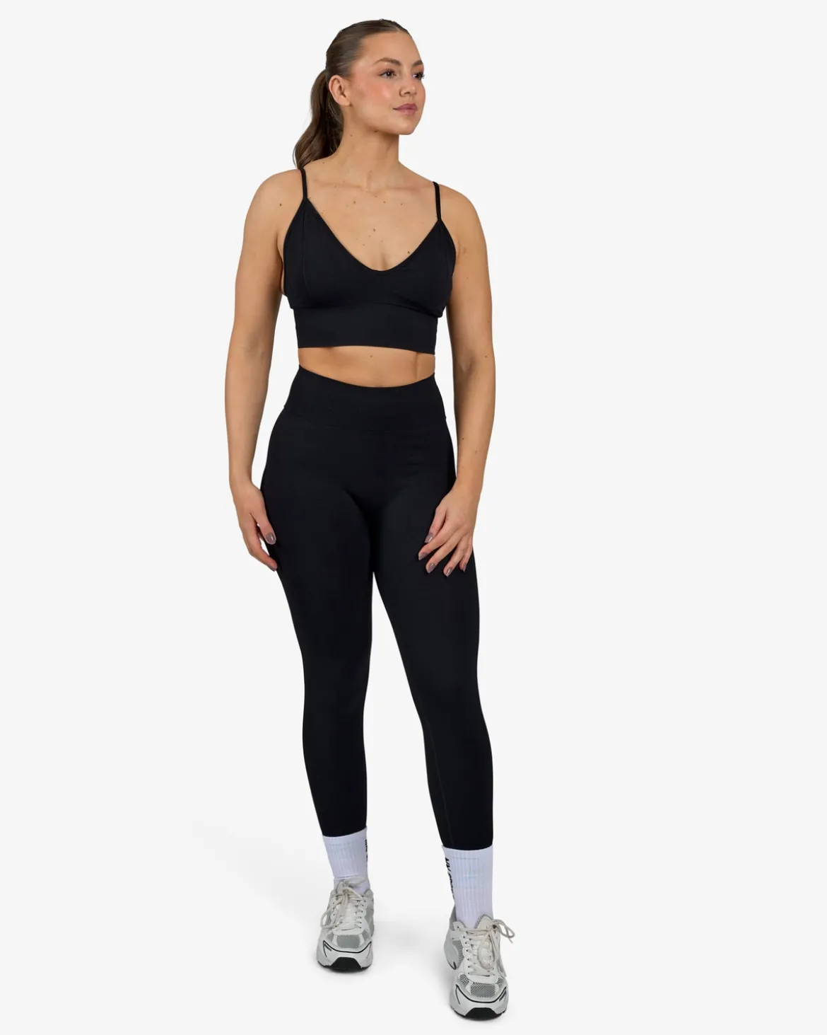 Seamless Bra V-shape, Black
