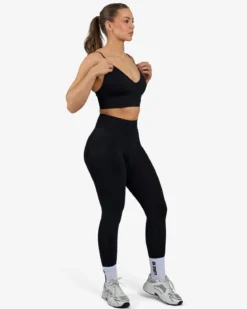Seamless Bra V-shape, Black