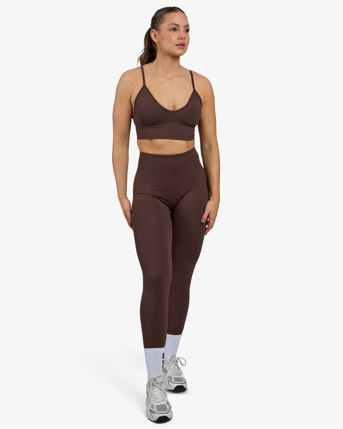Seamless Bra V-shape, Mocha