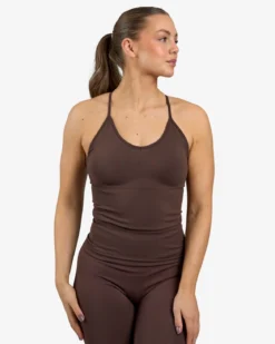 Seamless Singlet, Mocha