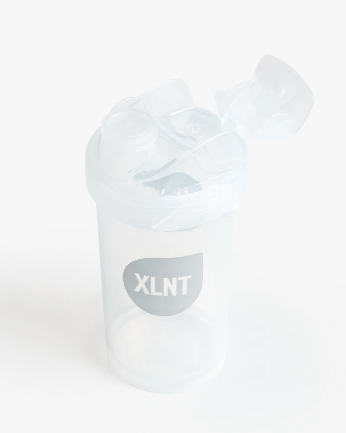 Shaker med mobilhållare, Transparent