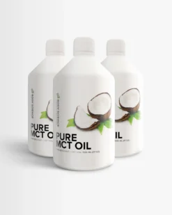 3 st Pure MCT Oil – 100% MCT-olja