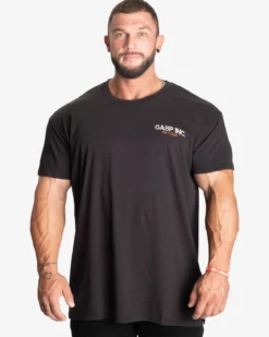 Utility Street Tee, Washed Black